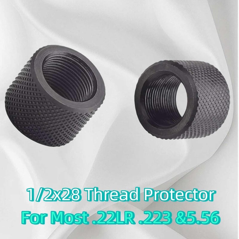 Axyuada Thread Protector for .22LR .223 & 5.56 1/2 x 28 Thread Protector, Durable, Cerakoted Finish (6 Pack) - Image 5